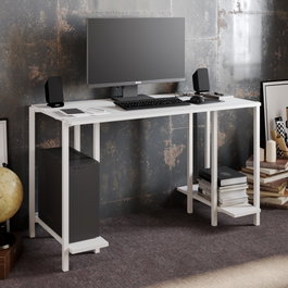Hanah Home Reader Mesa de estudio Blanca